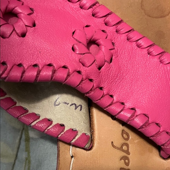 Jack Rogers Fuchsia Sandals - Picture 4 of 4